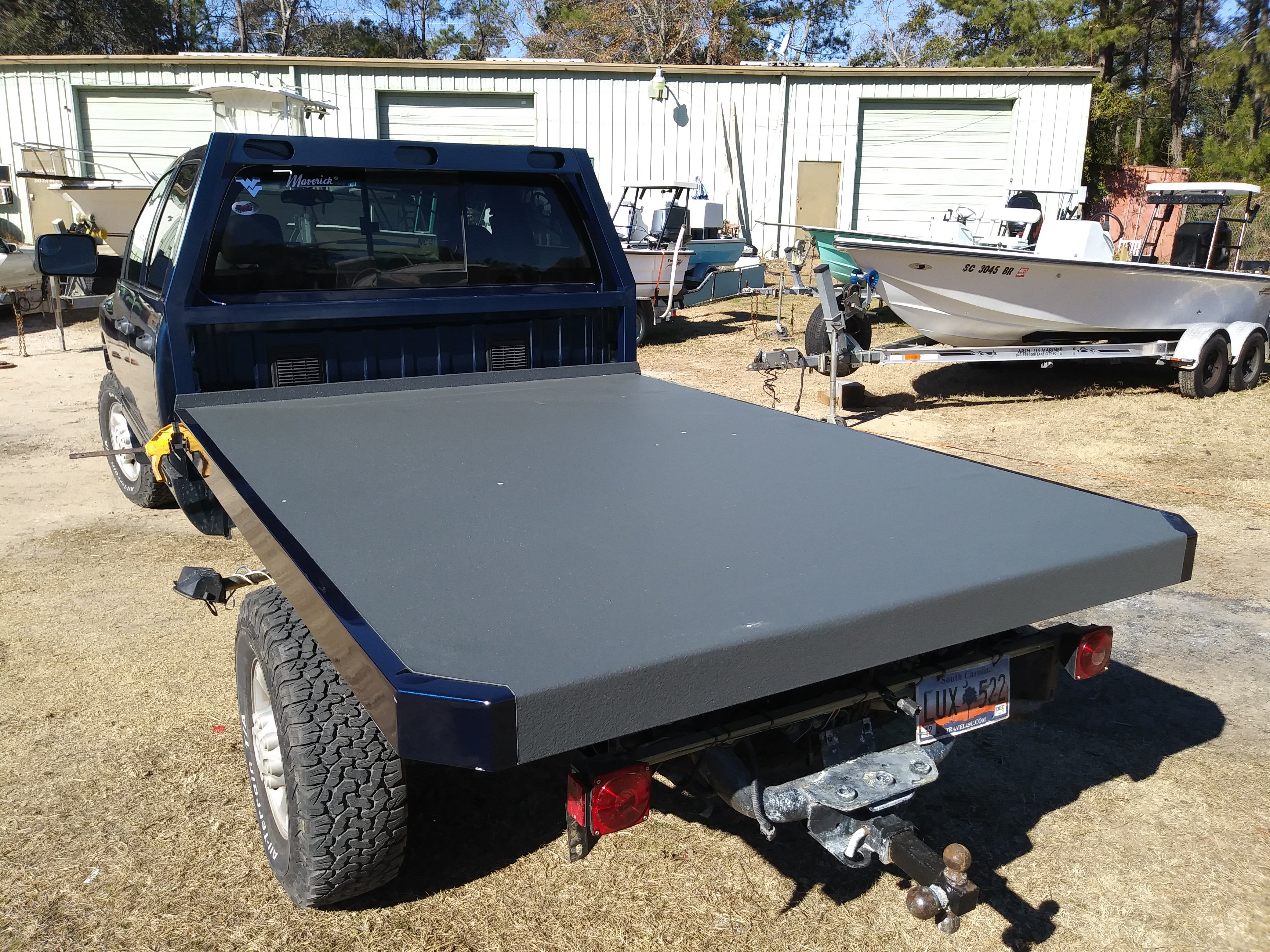 Big Blue Body Installed #3