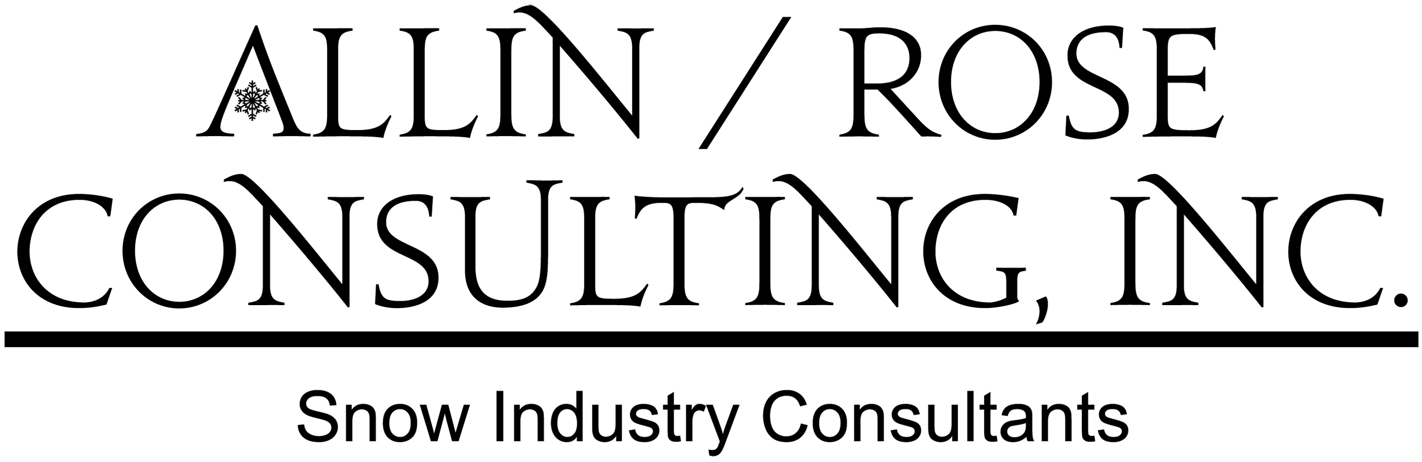 allin-rose 2 line logo only